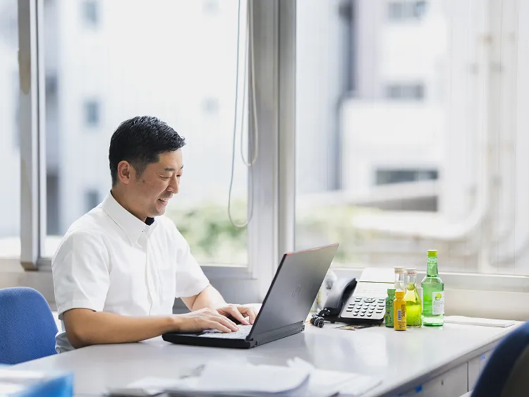 独自の物流システムのイメージ